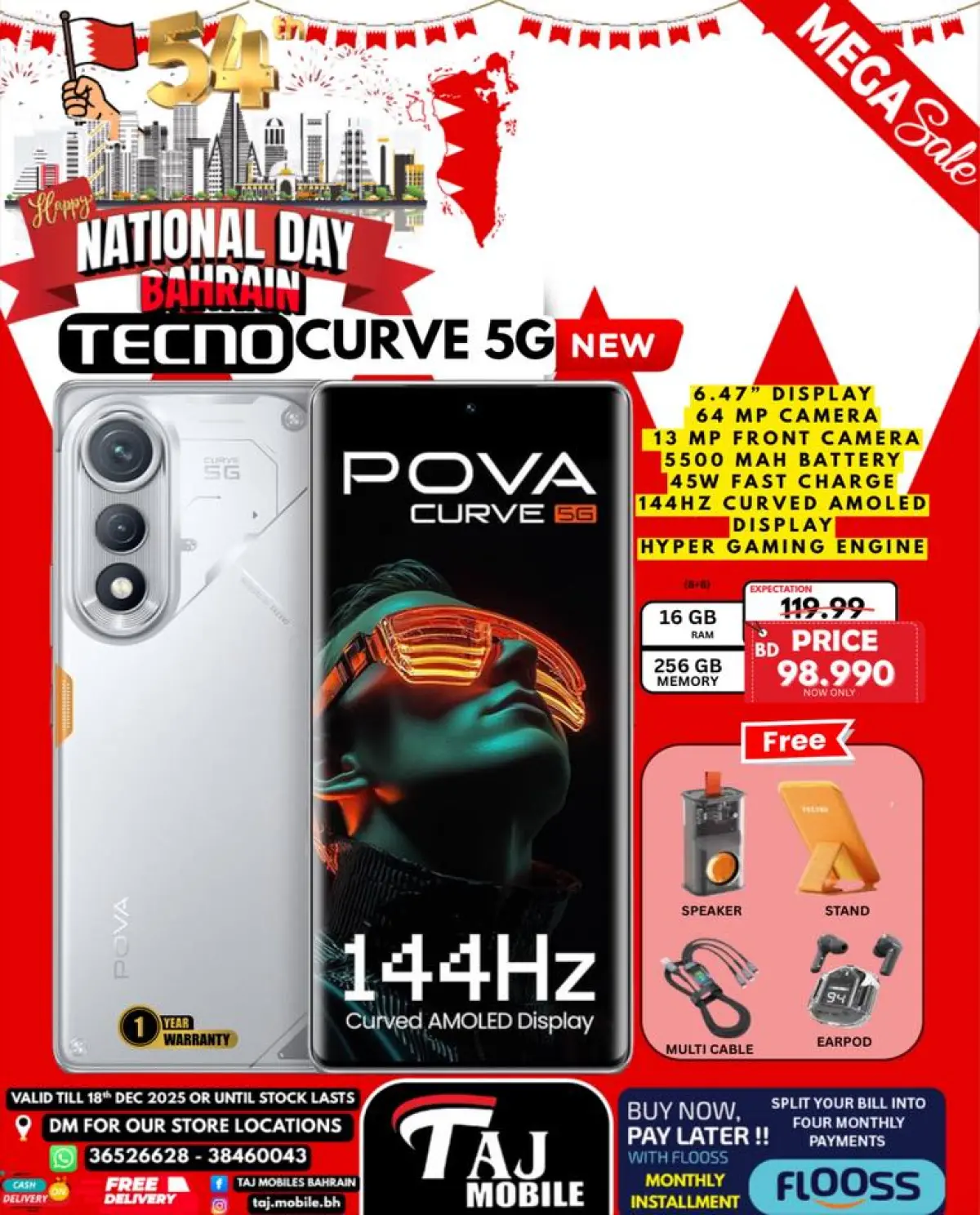 Offres Mobiles Taj Bahrein de 12 à 18 décembre 2025 Offres Fête Nationale - Page 52