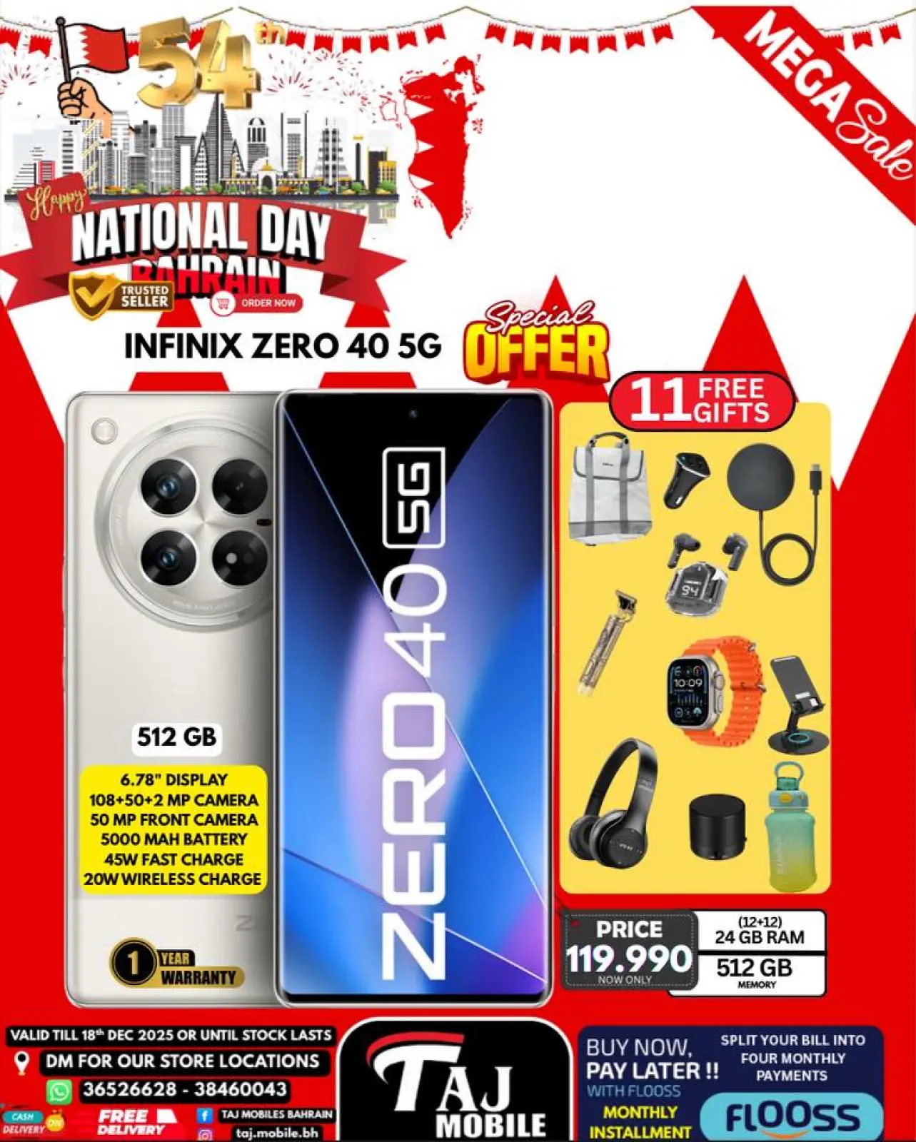 Page 27 in National Day Offers at Taj Mobiles Bahrain