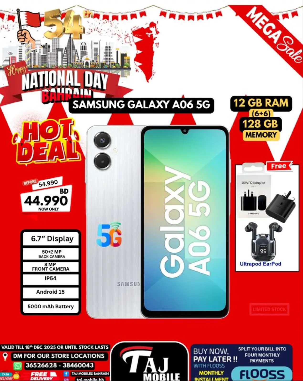 Page 40 in National Day Offers at Taj Mobiles Bahrain