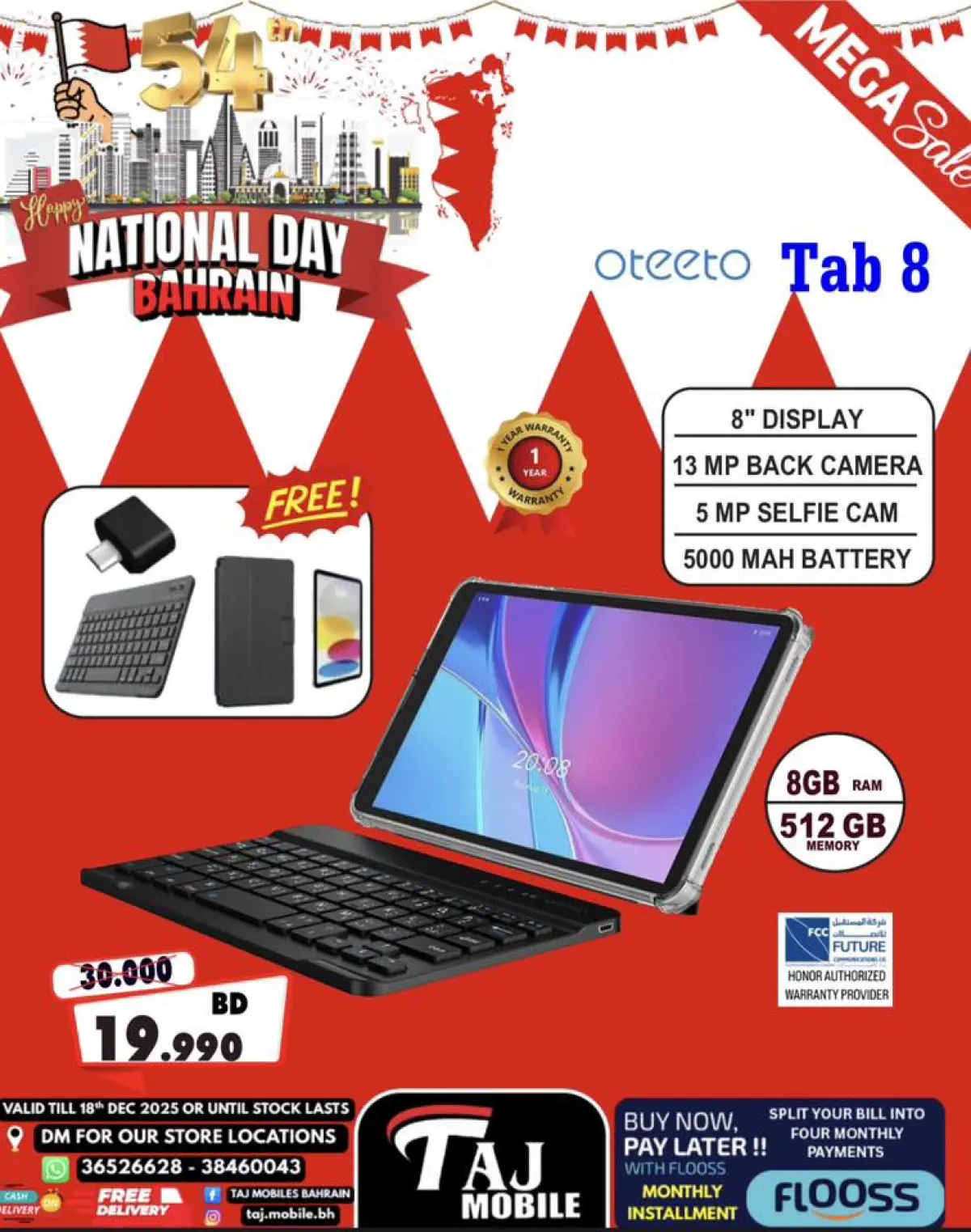 Offres Mobiles Taj Bahrein de 12 à 18 décembre 2025 Offres Fête Nationale - Page 6