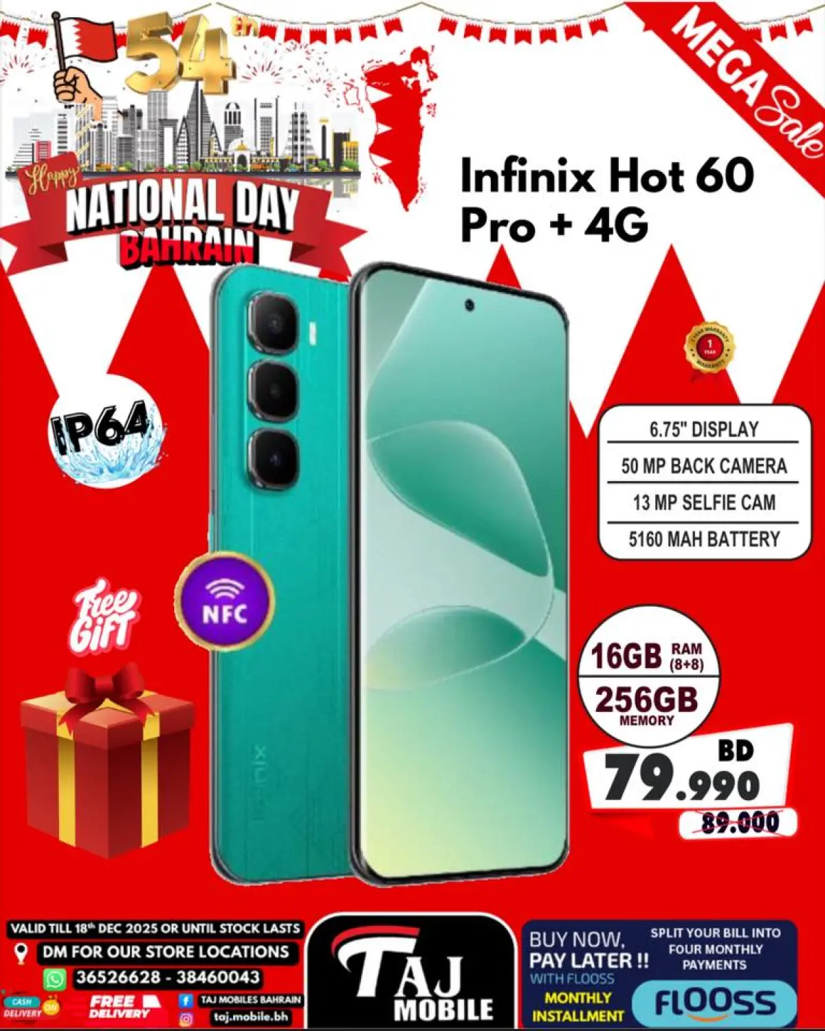 Offres Mobiles Taj Bahrein de 12 à 18 décembre 2025 Offres Fête Nationale - Page 20