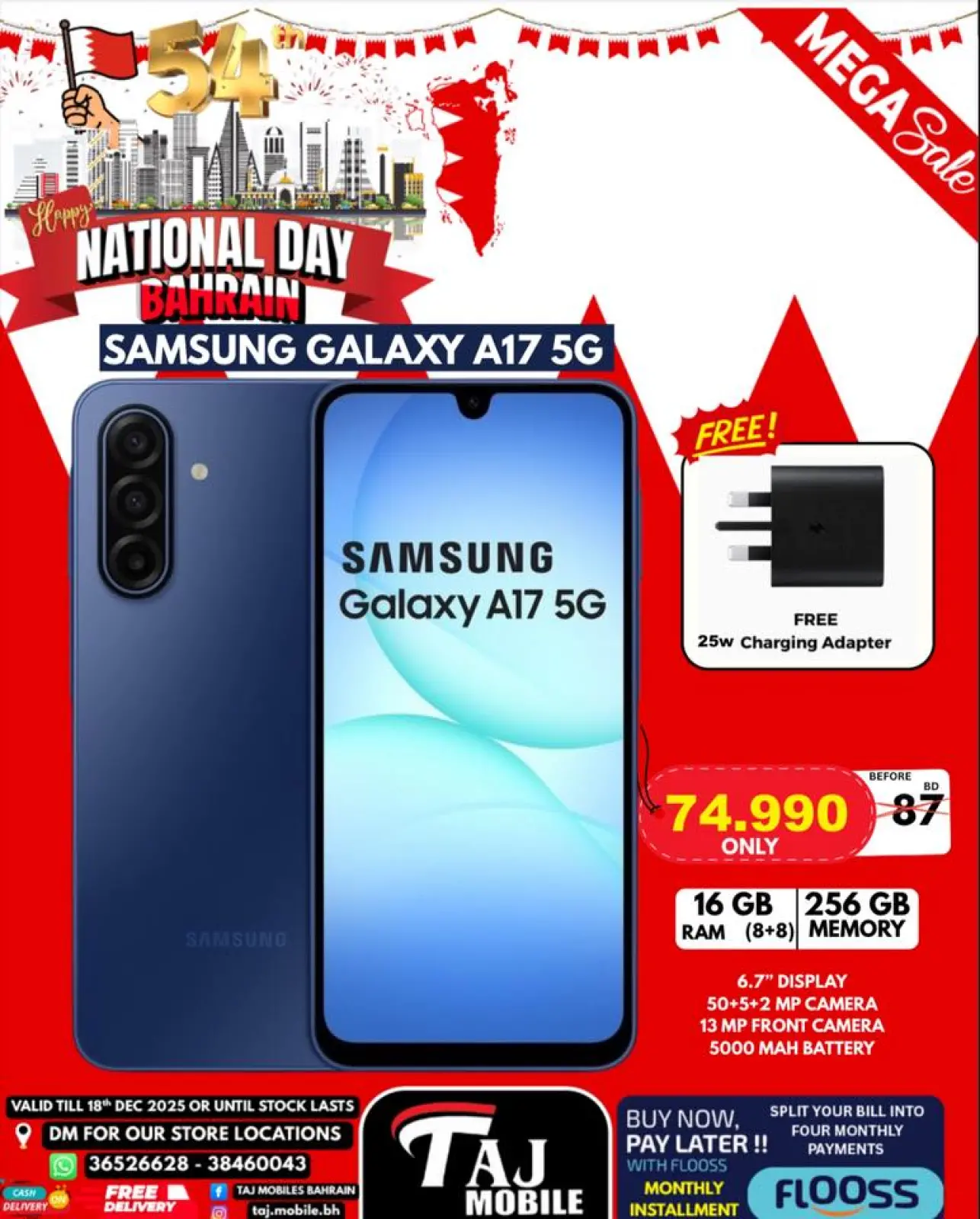 Page 45 in National Day Offers at Taj Mobiles Bahrain