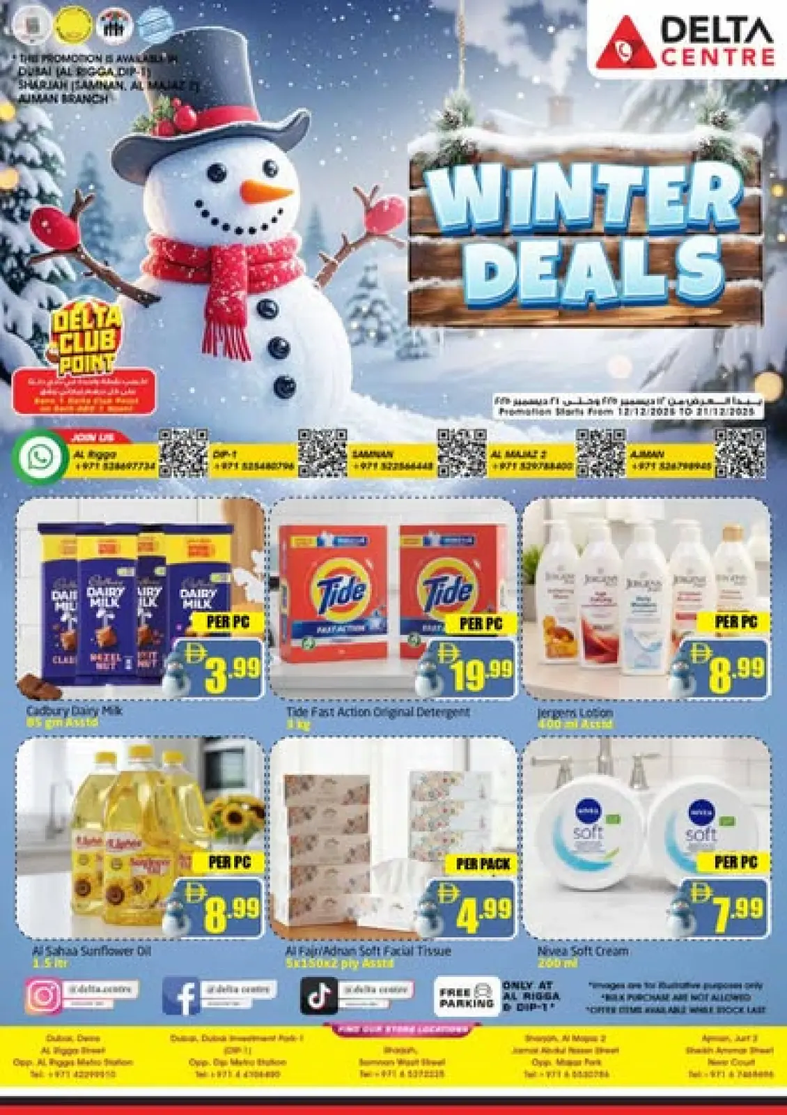 Página 1 en Ofertas de invierno en Centro Delta Emiratos Árabes Unidos