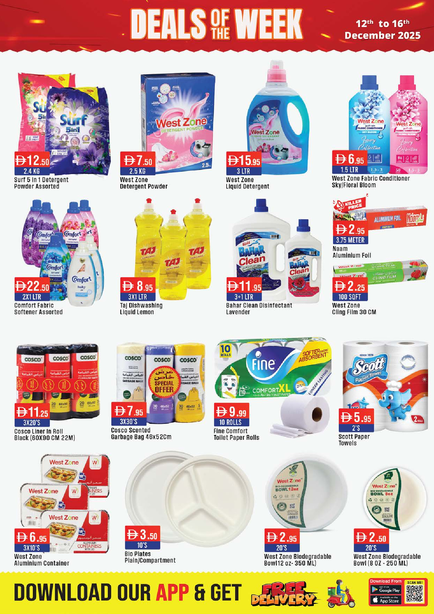 West Zone supermarket UAE Offers from 12 to 16 December 2025 Deal of the week