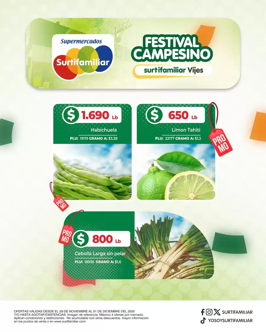 Surtimax Colombia Offers from 29 November to 13 December 2025 Exclusive bargains