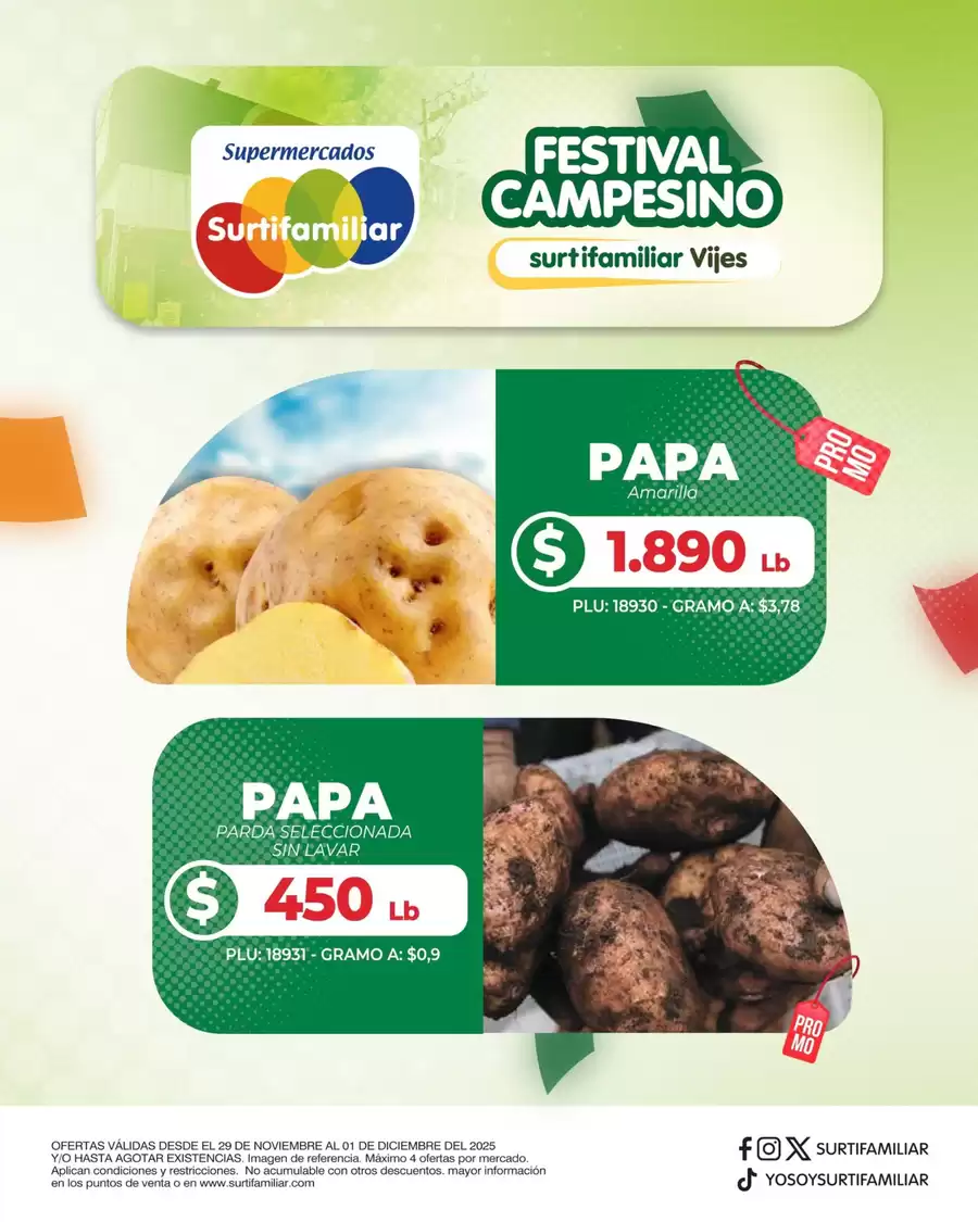 Surtimax Colombia Offers from 29 November to 13 December 2025 Exclusive bargains