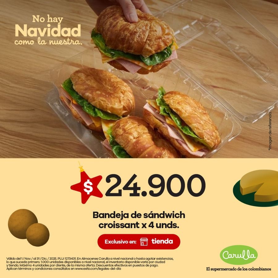 Carulla Colombia Offers from 12 December to 2 January 2026 Exclusive bargains