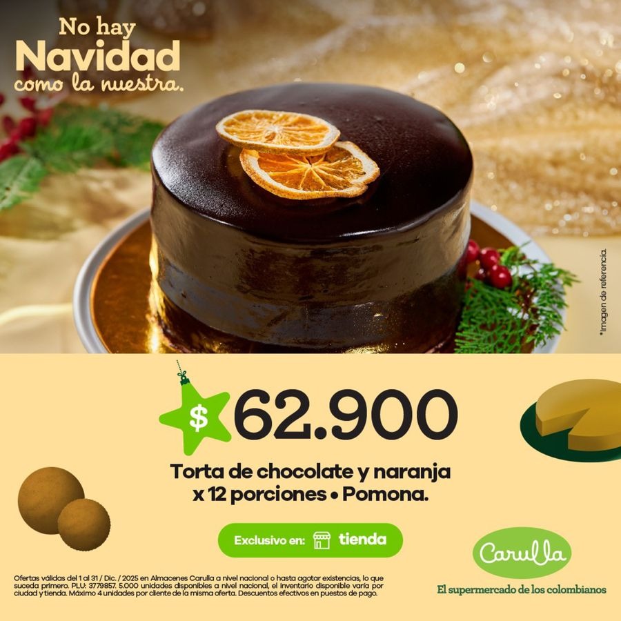 Carulla Colombia Offers from 12 December to 2 January 2026 Exclusive bargains
