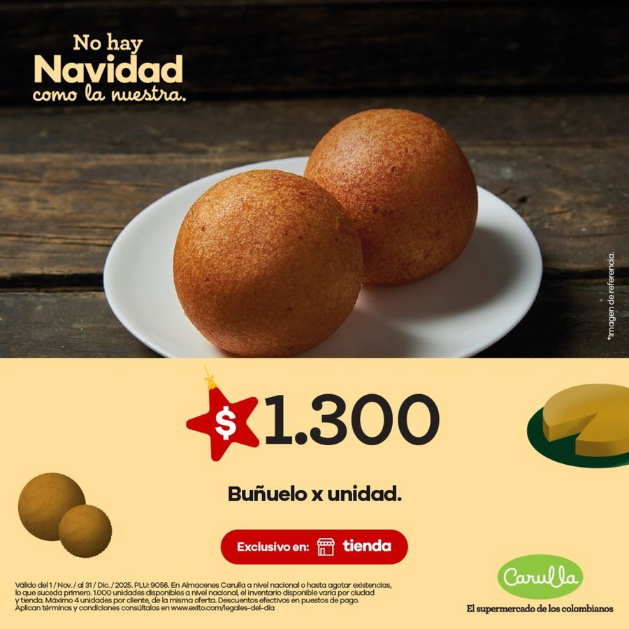 Carulla Colombia Offers from 12 December to 2 January 2026 Exclusive bargains
