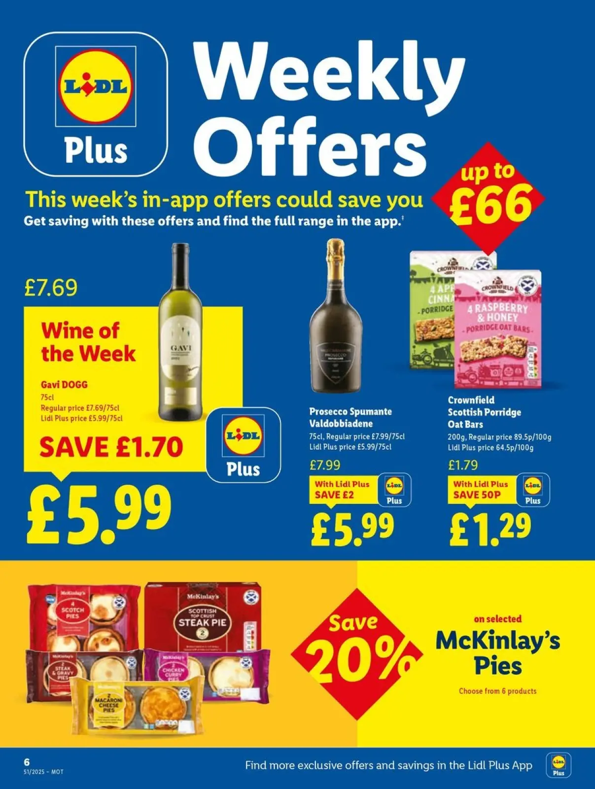 Página 6 en ofertas semanales en Lidl Reino Unido