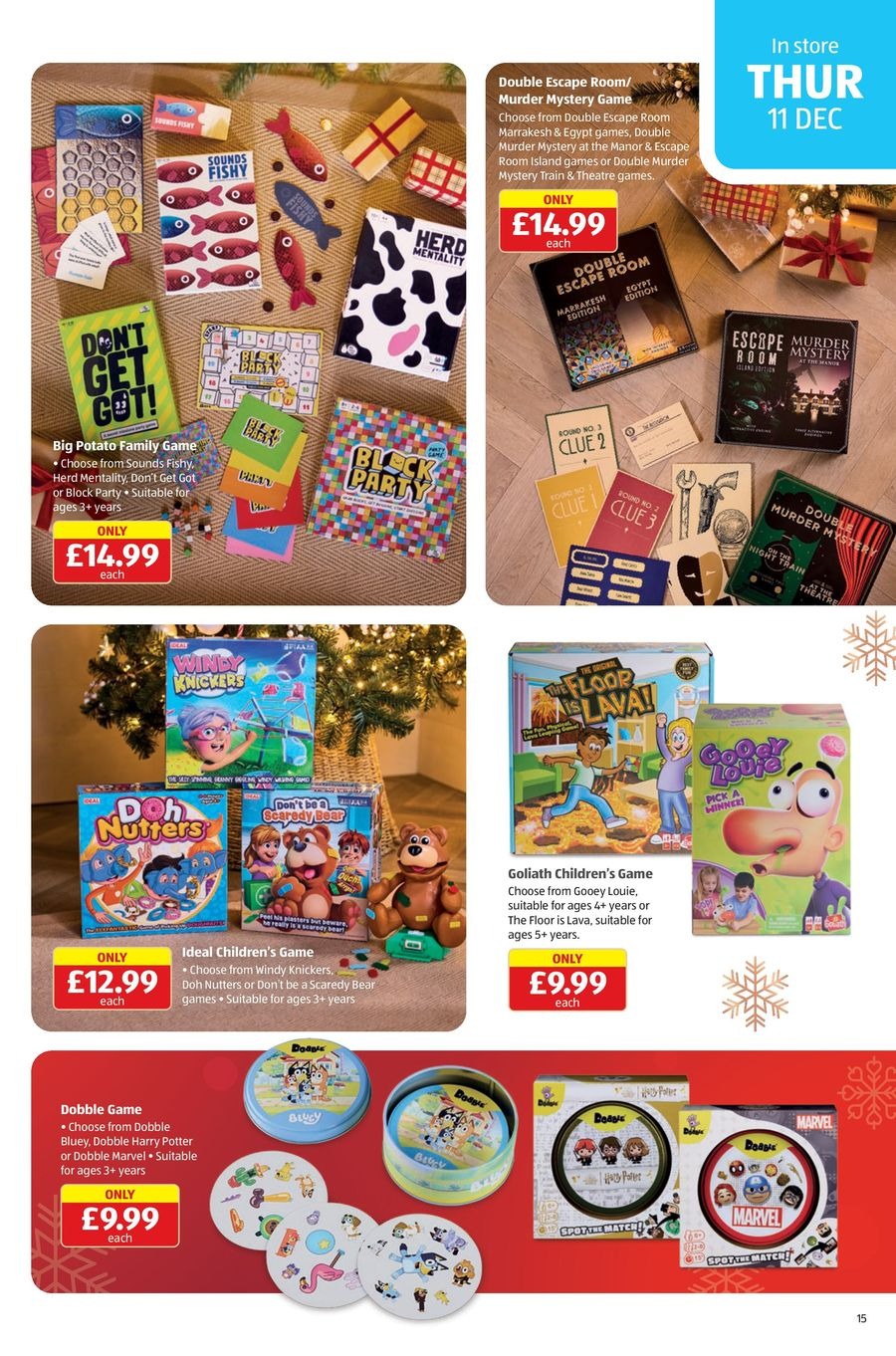 عروض ألدي بريطانيا من 11 حتى 14 ديسمبر 2025 عروض لصائدي الصفقات - ألدي - المملكة المتحدة - 11 ديسمبر 2025 – 14 ديسمبر 2025 - صفحة 15