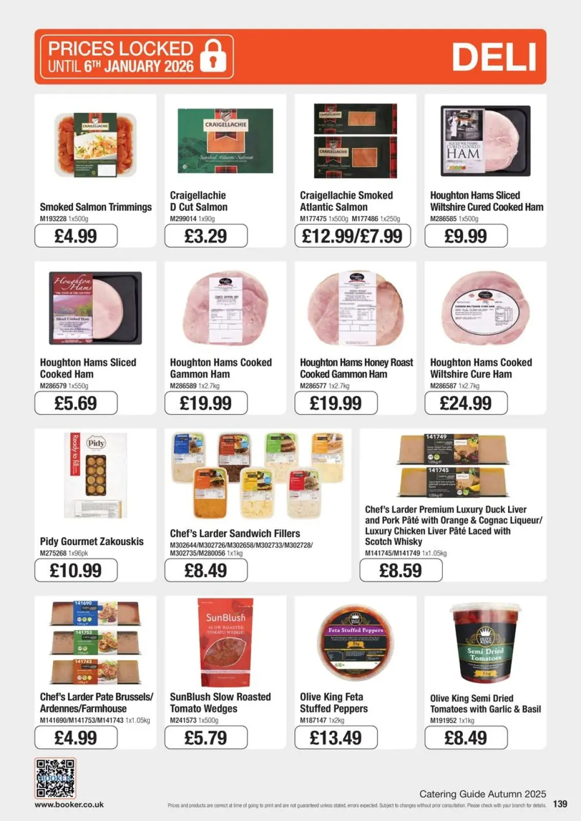 Page 139 in Everyday Low Prices at Booker Wholesale United Kingdom