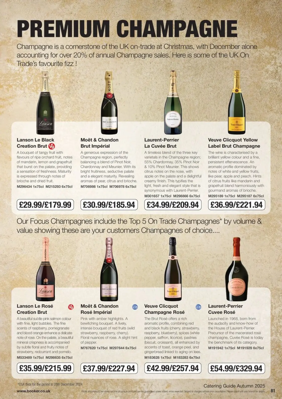 Page 81 in Everyday Low Prices at Booker Wholesale United Kingdom