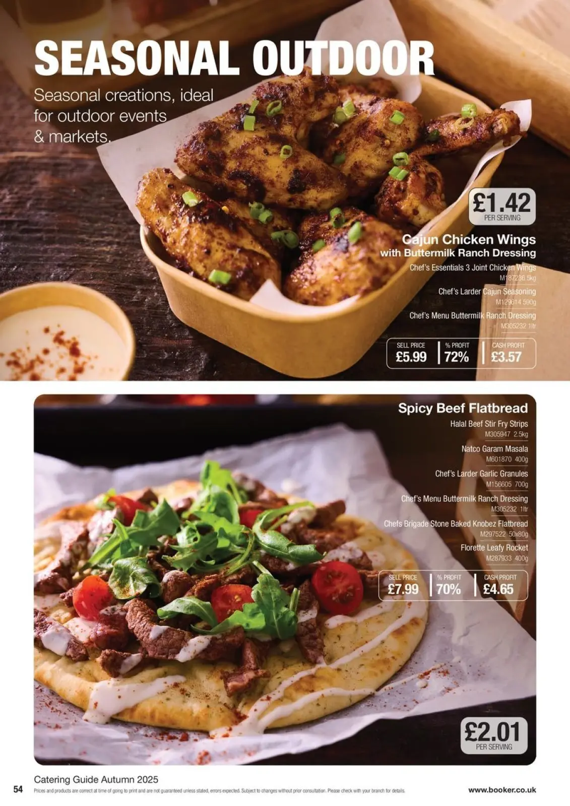 Page 54 in Everyday Low Prices at Booker Wholesale United Kingdom