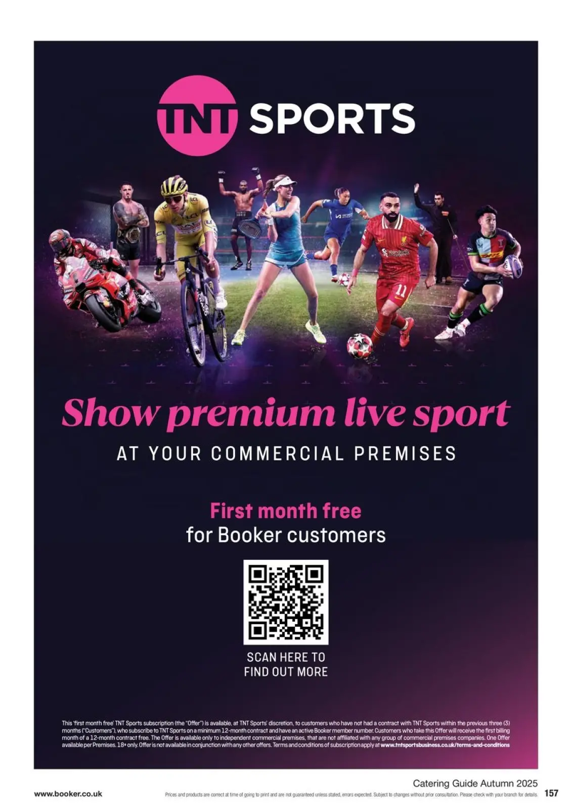 Page 157 in Everyday Low Prices at Booker Wholesale United Kingdom