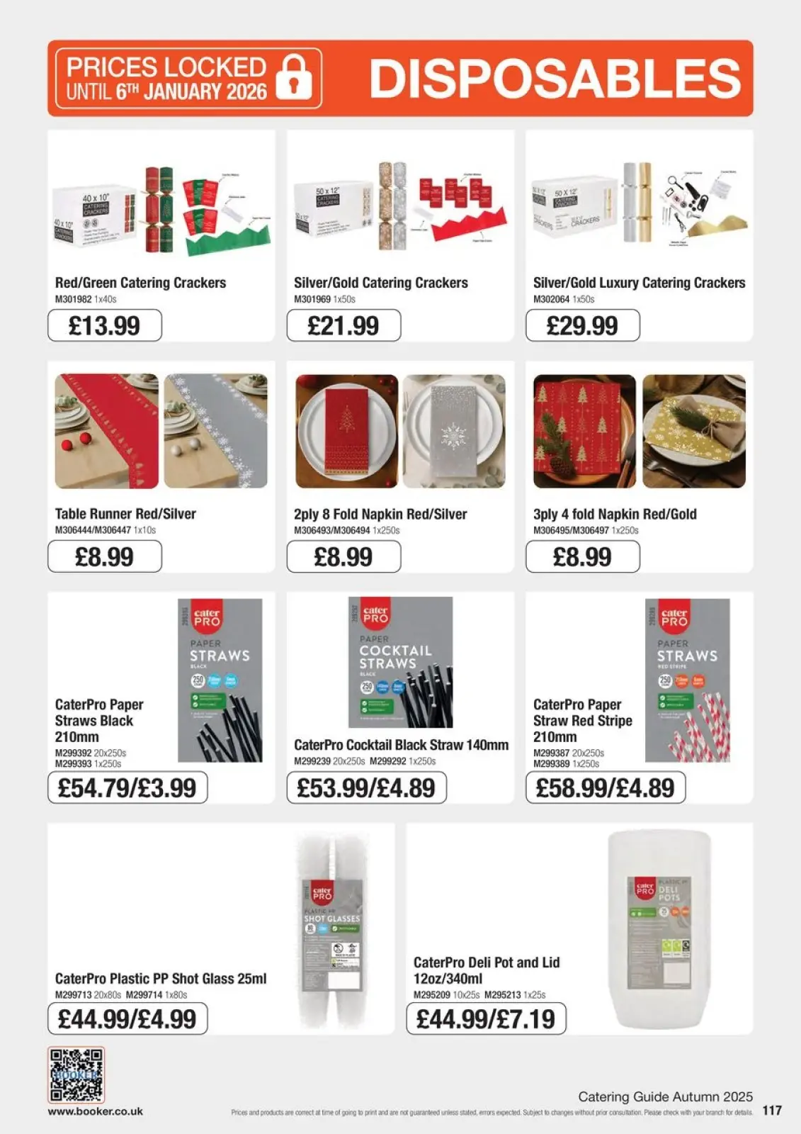 Page 117 in Everyday Low Prices at Booker Wholesale United Kingdom