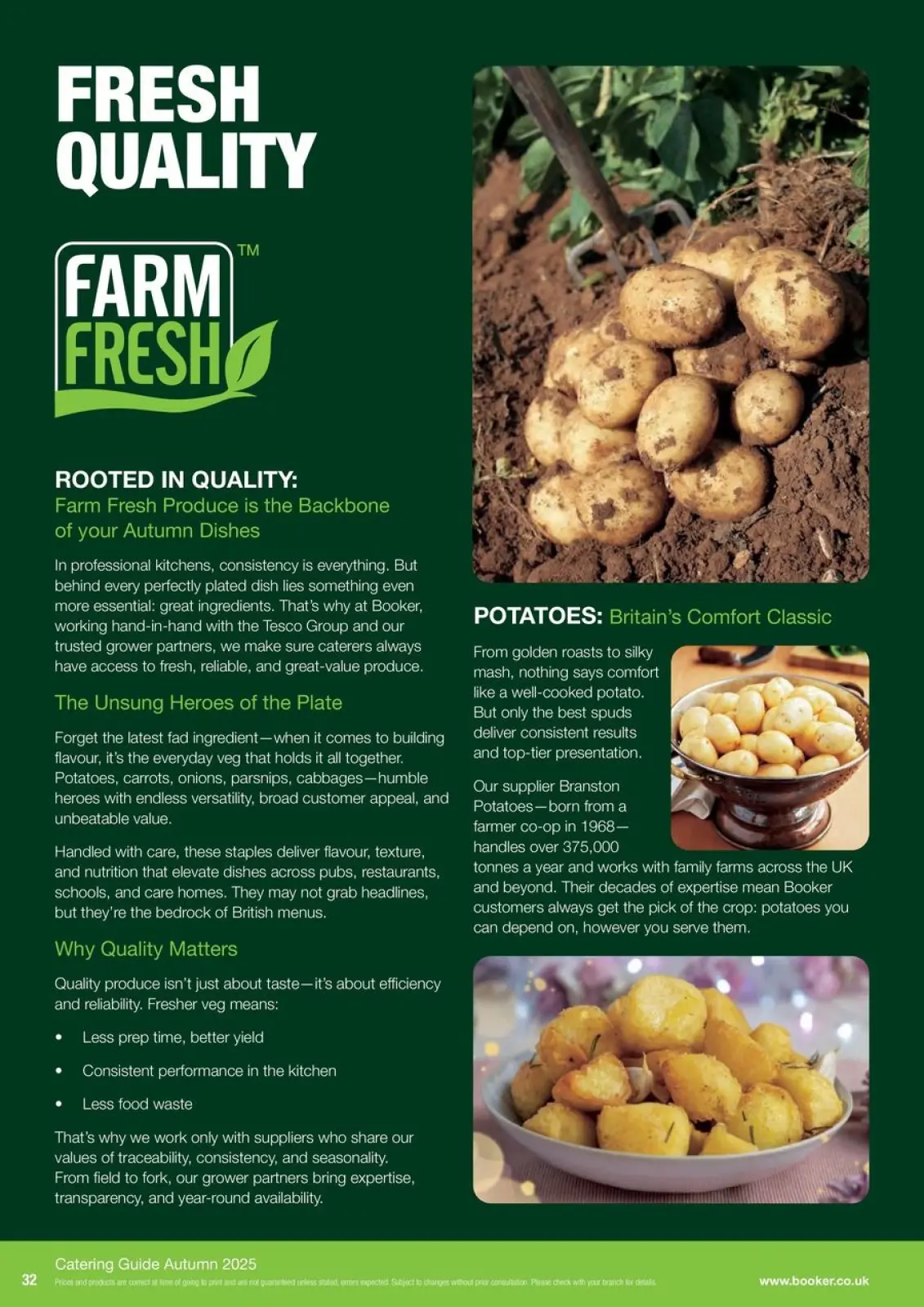 Page 32 in Everyday Low Prices at Booker Wholesale United Kingdom