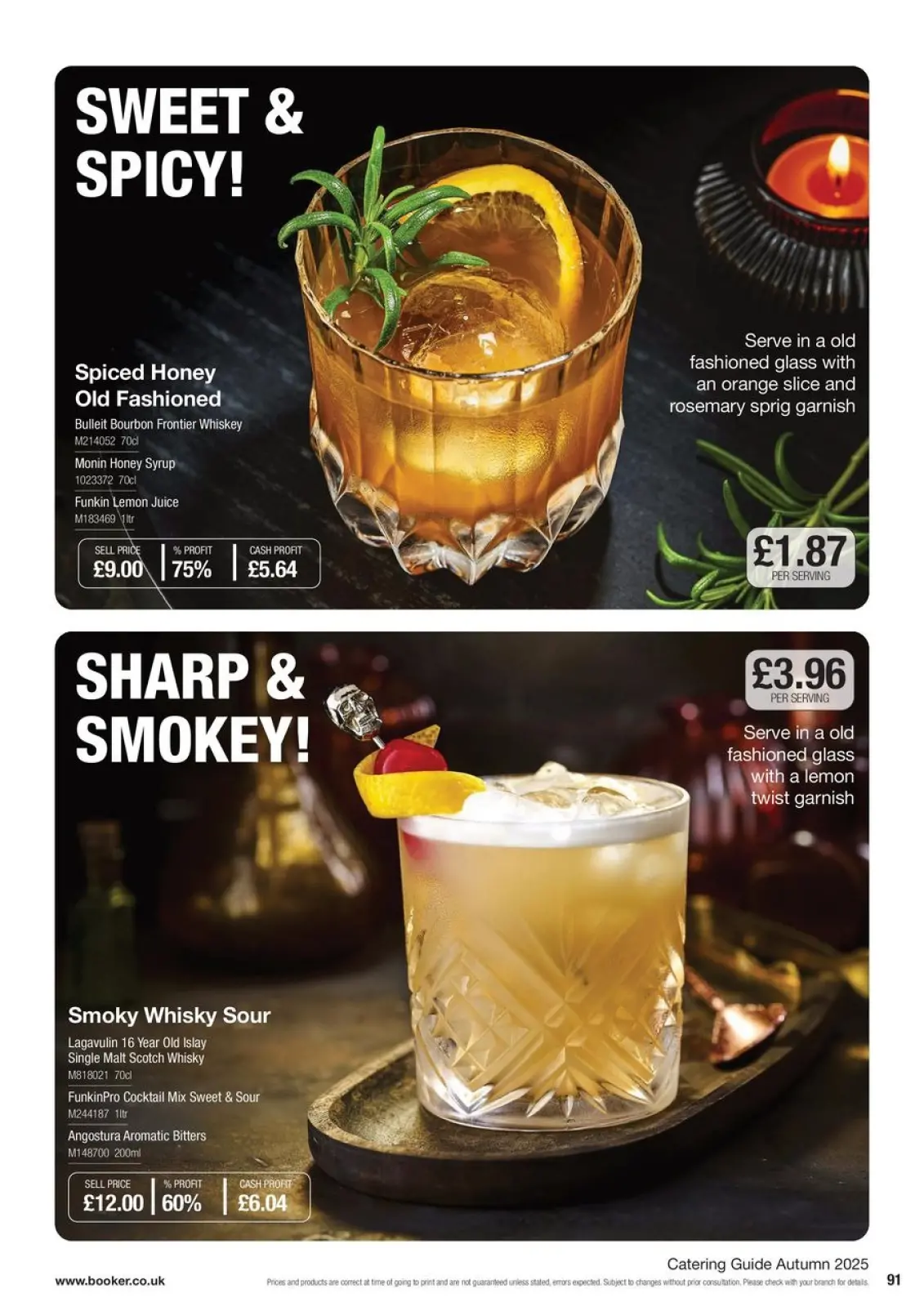 Page 91 in Everyday Low Prices at Booker Wholesale United Kingdom