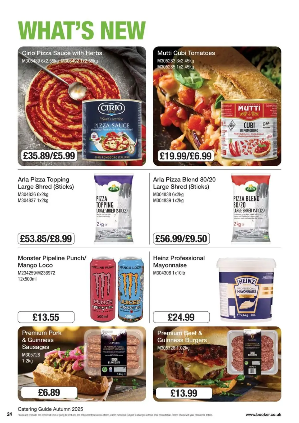 Page 24 in Everyday Low Prices at Booker Wholesale United Kingdom
