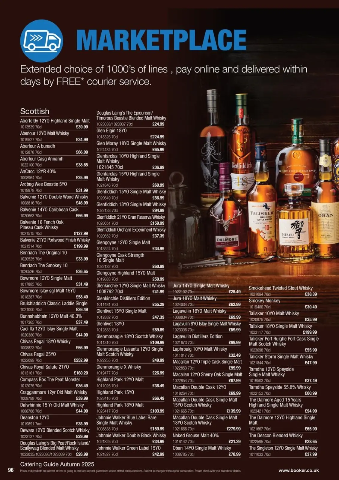 Page 96 in Everyday Low Prices at Booker Wholesale United Kingdom