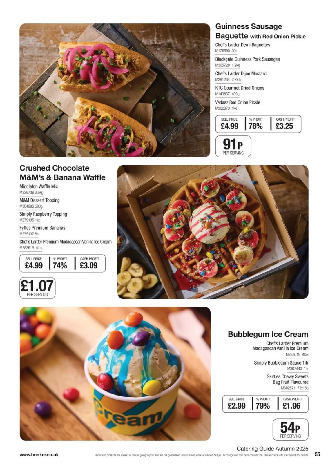 Page 55 in Everyday Low Prices at Booker Wholesale United Kingdom