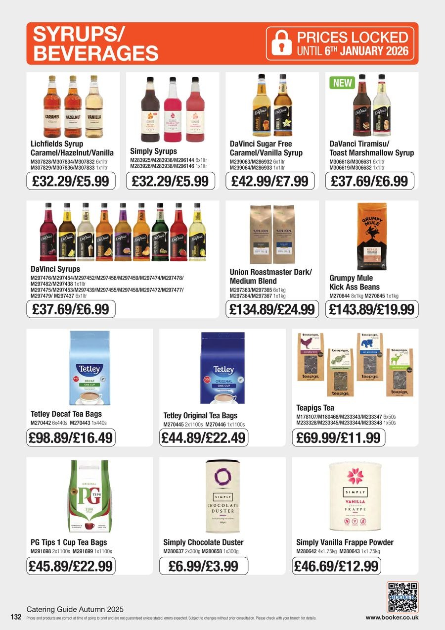 عروض جملة بوكر بريطانيا من 27 نوفمبر حتى 31 ديسمبر 2025 أسعار منخفضة كل يوم - جملة بوكر - المملكة المتحدة - 27 نوفمبر 2025 – 31 ديسمبر 2025 - صفحة 132