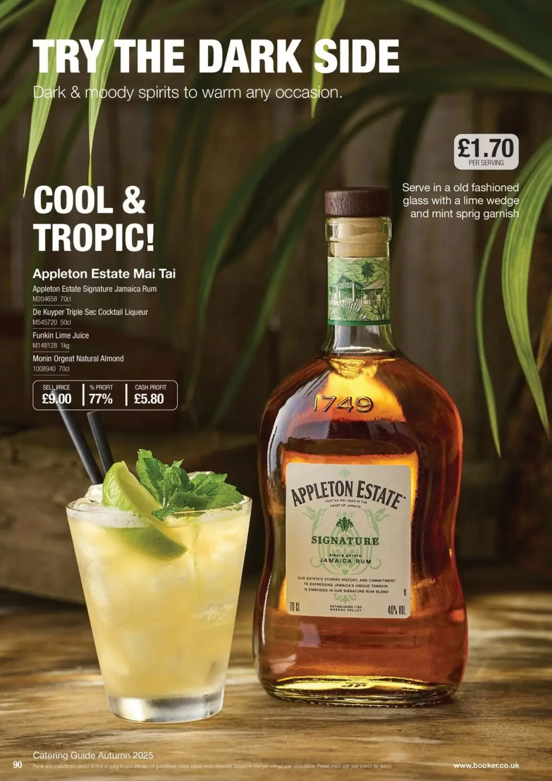 Page 90 in Everyday Low Prices at Booker Wholesale United Kingdom