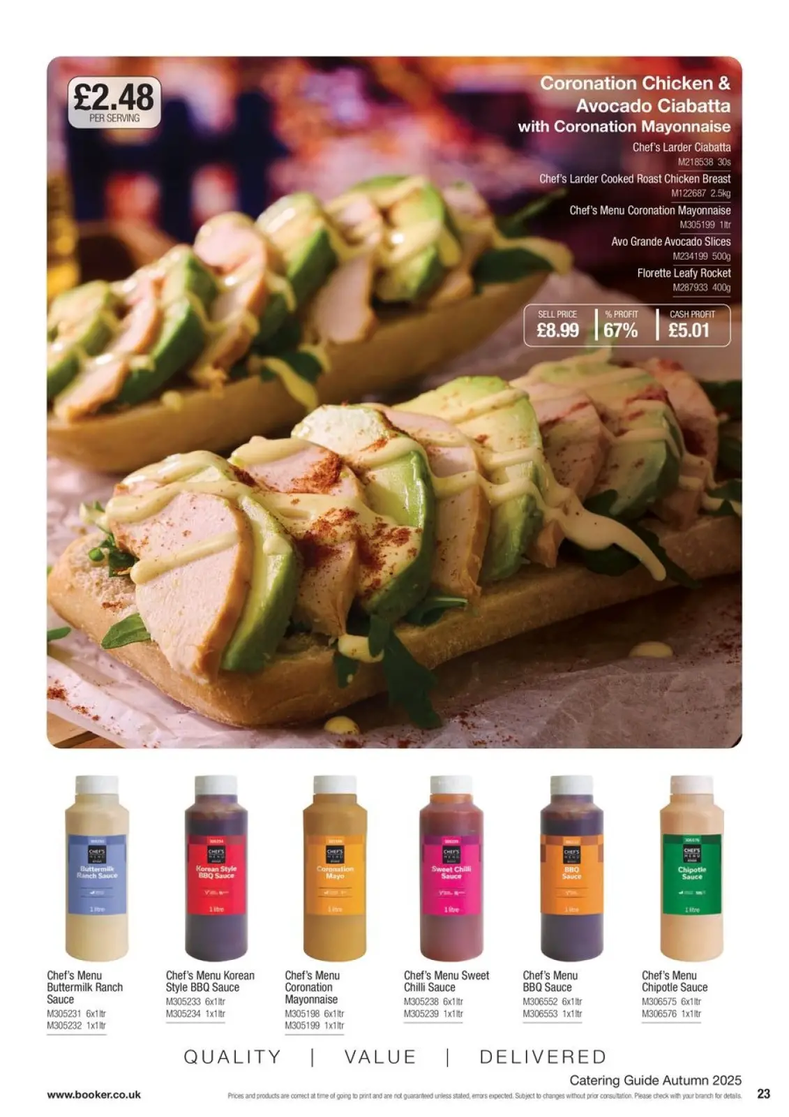 Page 23 in Everyday Low Prices at Booker Wholesale United Kingdom