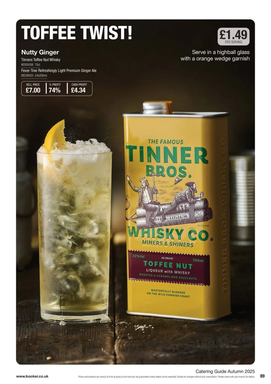 Page 89 in Everyday Low Prices at Booker Wholesale United Kingdom