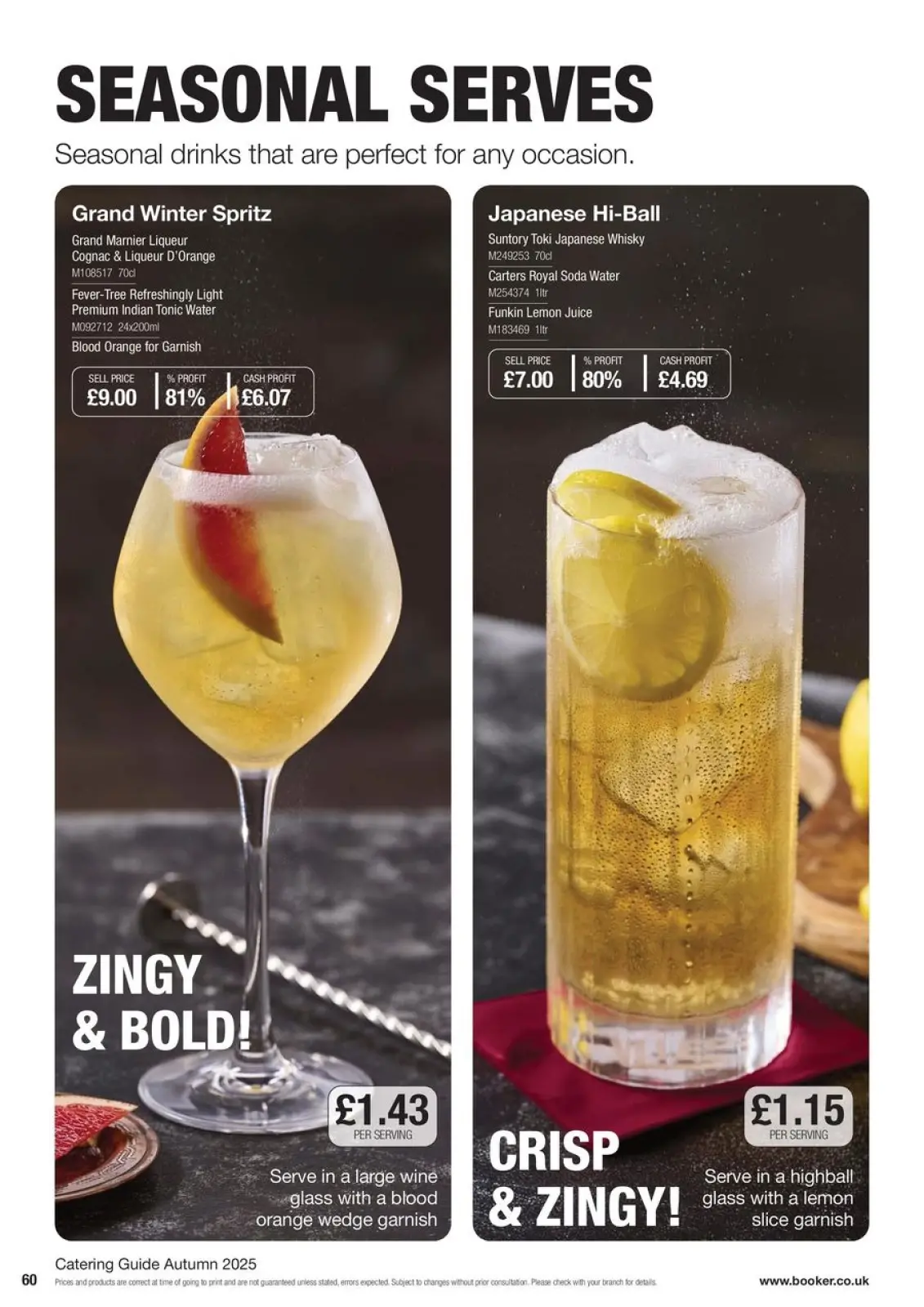 Page 60 in Everyday Low Prices at Booker Wholesale United Kingdom