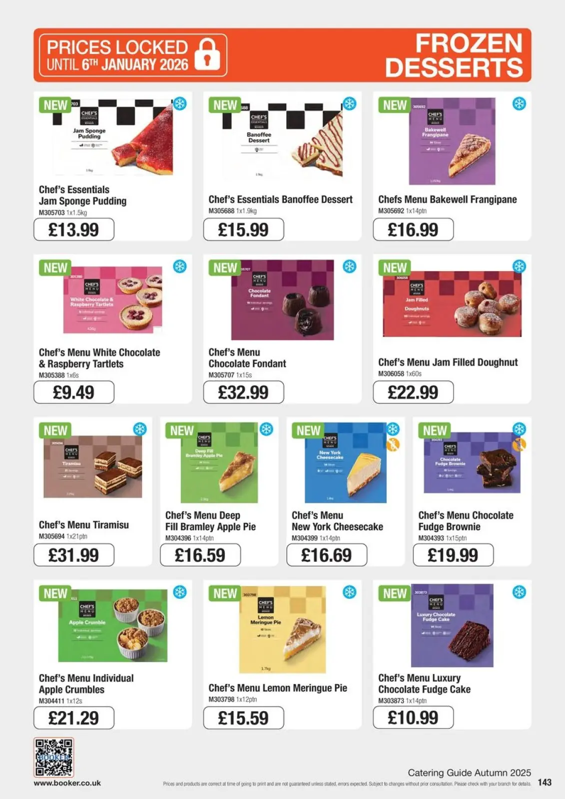 Page 143 in Everyday Low Prices at Booker Wholesale United Kingdom