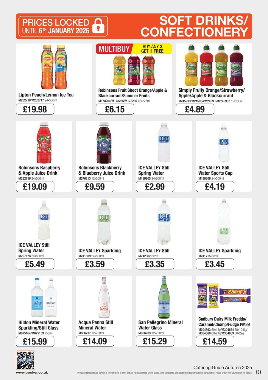 عروض جملة بوكر بريطانيا من 27 نوفمبر حتى 31 ديسمبر 2025 أسعار منخفضة كل يوم - جملة بوكر - المملكة المتحدة - 27 نوفمبر 2025 – 31 ديسمبر 2025 - صفحة 131