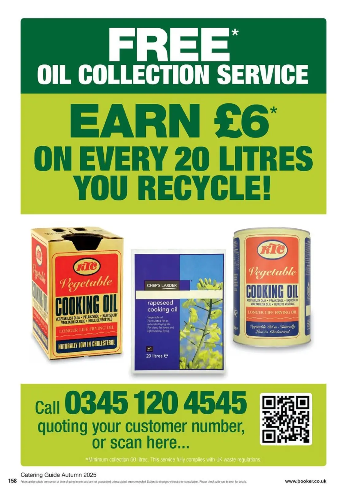 Page 158 in Everyday Low Prices at Booker Wholesale United Kingdom