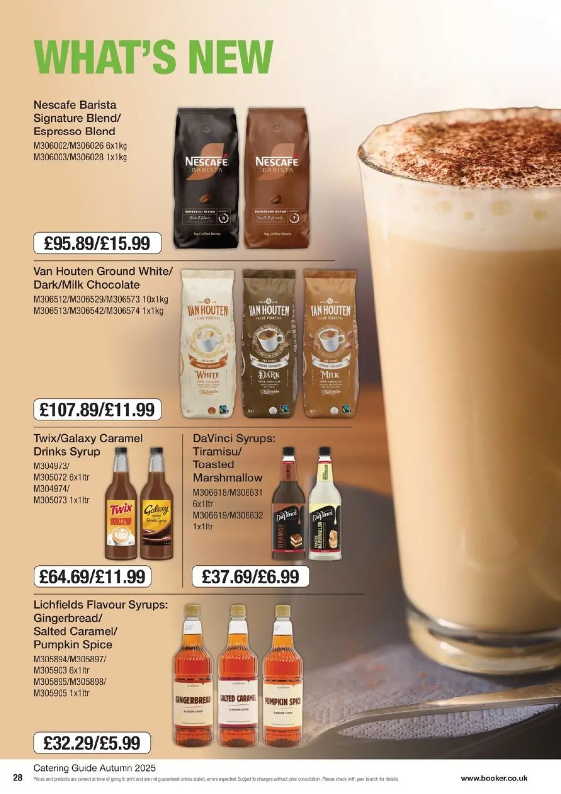 Page 28 in Everyday Low Prices at Booker Wholesale United Kingdom