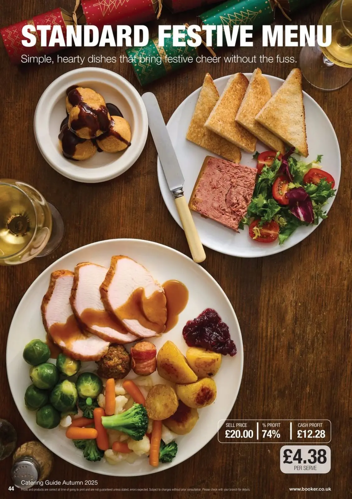 Page 44 in Everyday Low Prices at Booker Wholesale United Kingdom