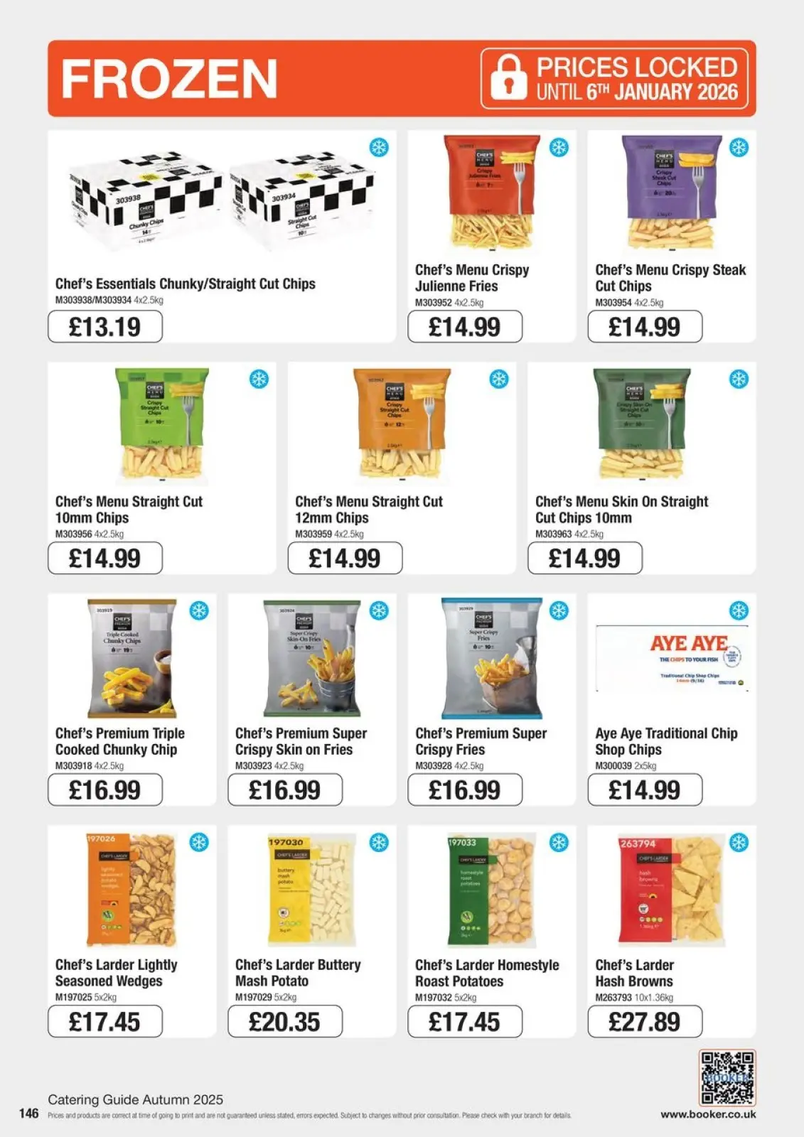 Page 146 in Everyday Low Prices at Booker Wholesale United Kingdom