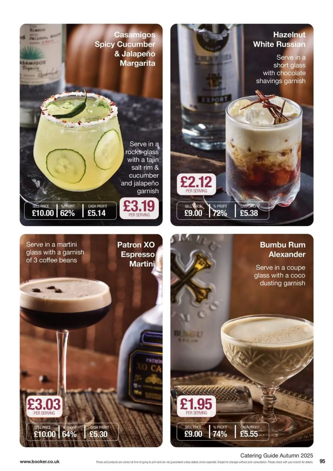 Page 95 in Everyday Low Prices at Booker Wholesale United Kingdom