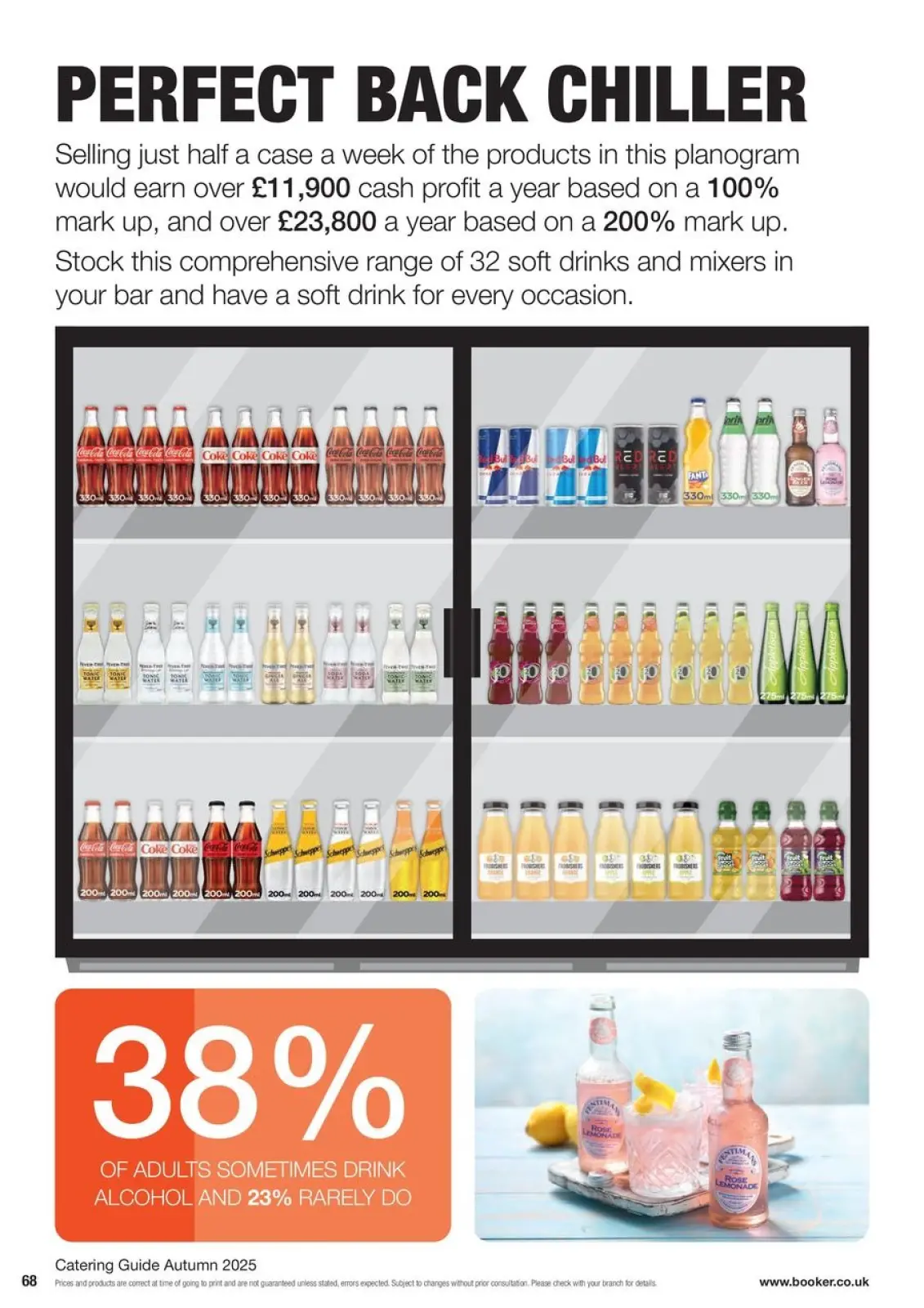 Page 68 in Everyday Low Prices at Booker Wholesale United Kingdom