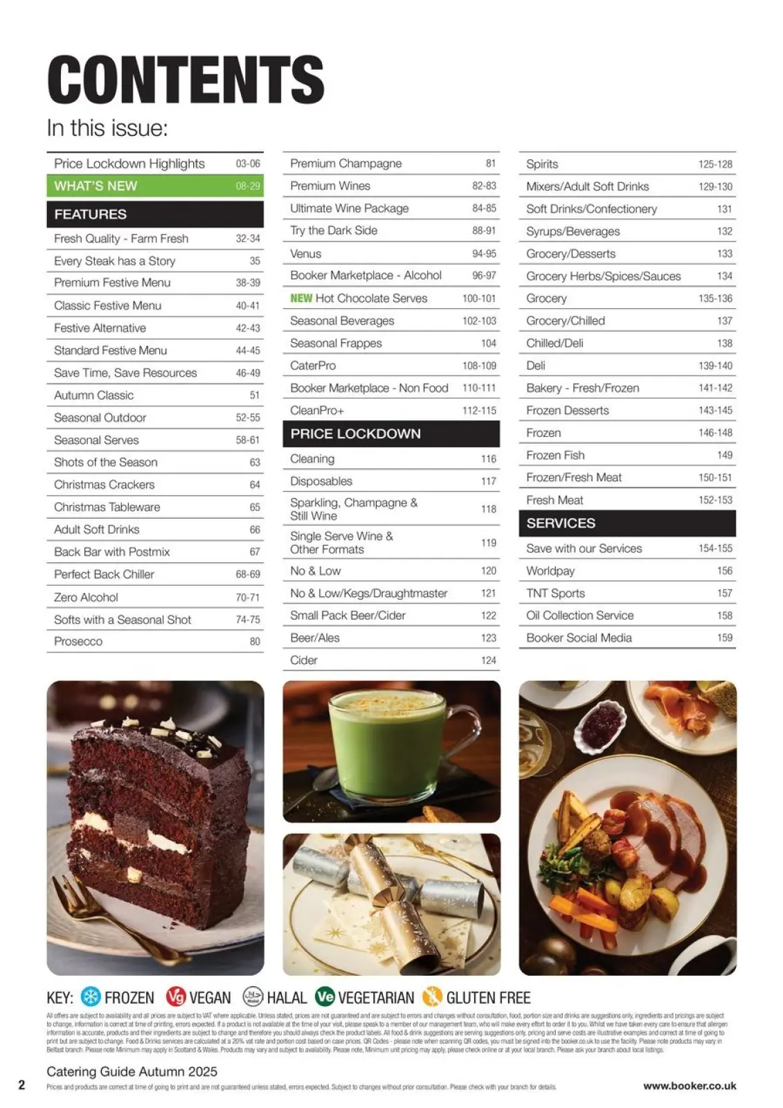 Page 2 in Everyday Low Prices at Booker Wholesale United Kingdom