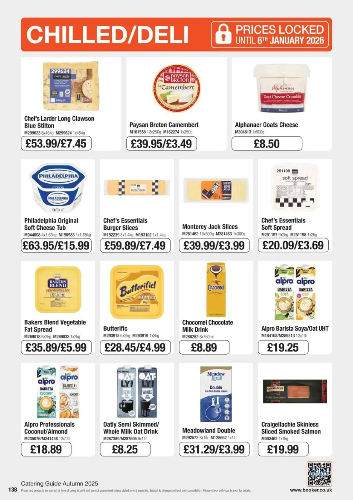 Page 138 in Everyday Low Prices at Booker Wholesale United Kingdom