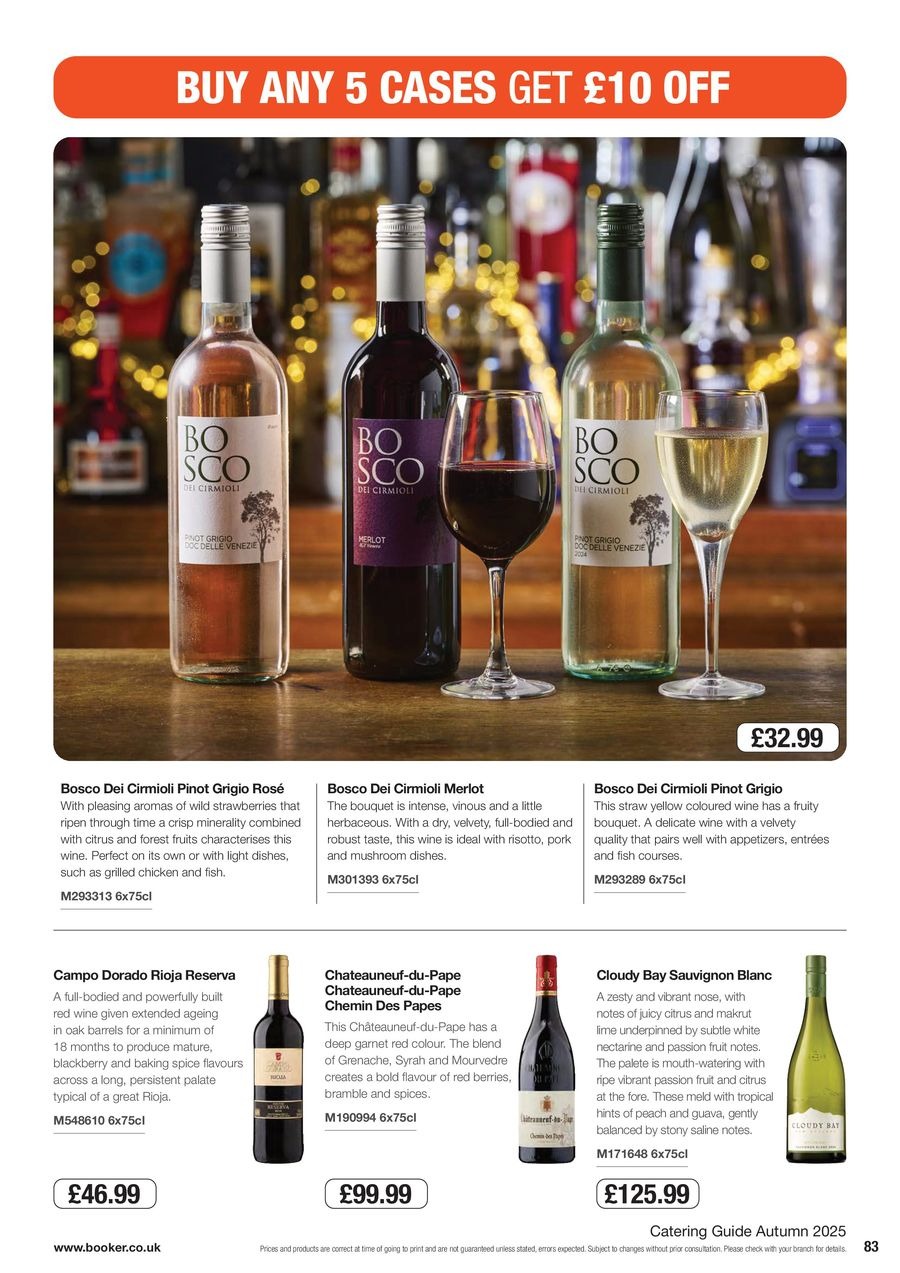 عروض جملة بوكر بريطانيا من 27 نوفمبر حتى 31 ديسمبر 2025 أسعار منخفضة كل يوم - جملة بوكر - المملكة المتحدة - 27 نوفمبر 2025 – 31 ديسمبر 2025 - صفحة 83