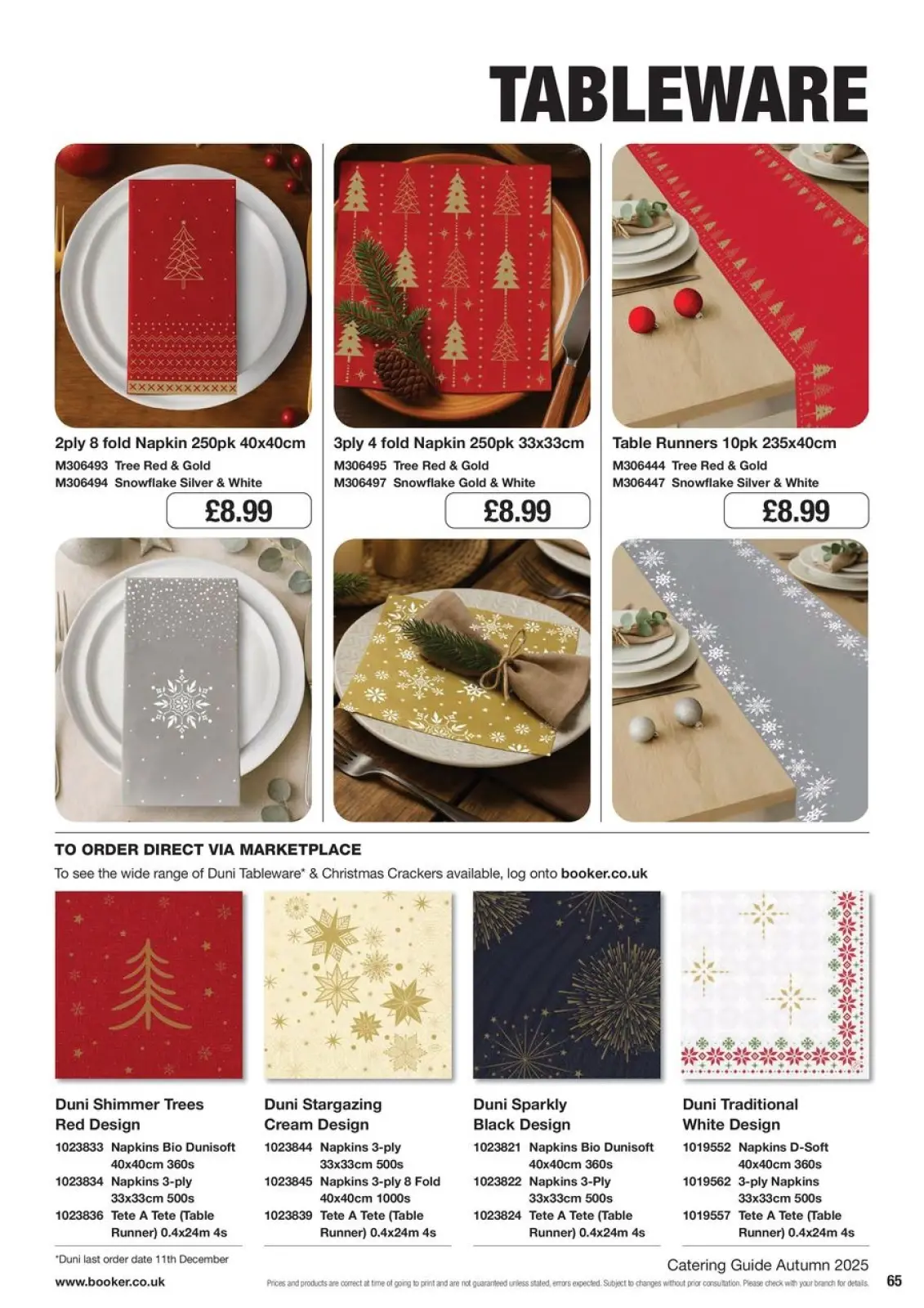 Page 65 in Everyday Low Prices at Booker Wholesale United Kingdom