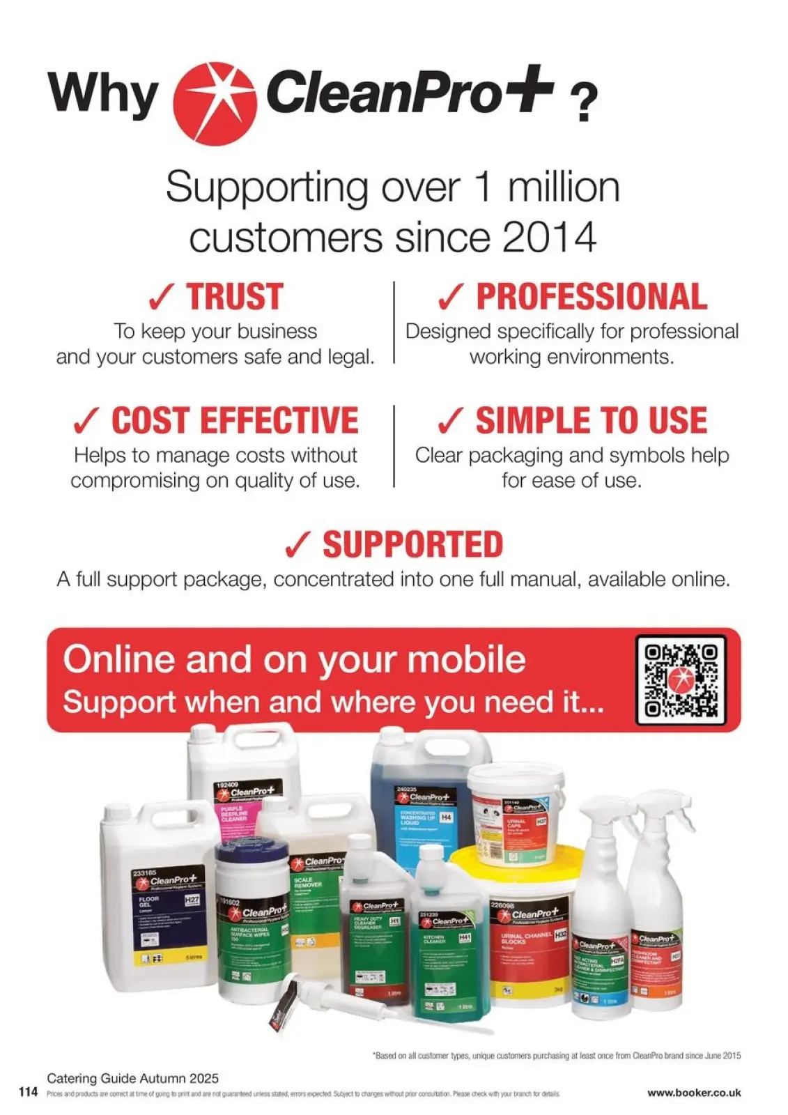 Page 114 in Everyday Low Prices at Booker Wholesale United Kingdom