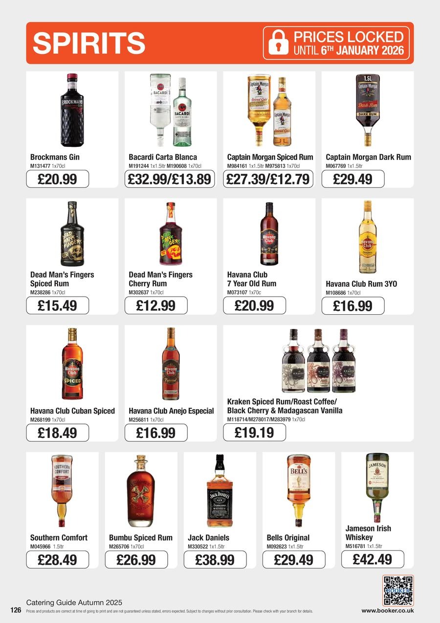 عروض جملة بوكر بريطانيا من 27 نوفمبر حتى 31 ديسمبر 2025 أسعار منخفضة كل يوم - جملة بوكر - المملكة المتحدة - 27 نوفمبر 2025 – 31 ديسمبر 2025 - صفحة 126