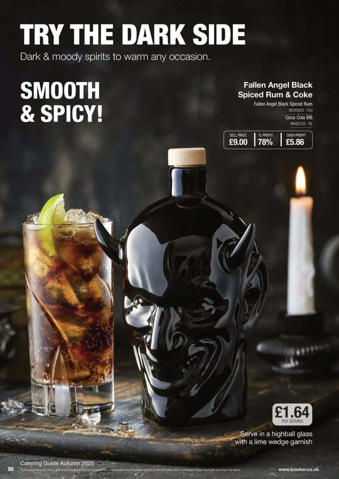 Page 88 in Everyday Low Prices at Booker Wholesale United Kingdom