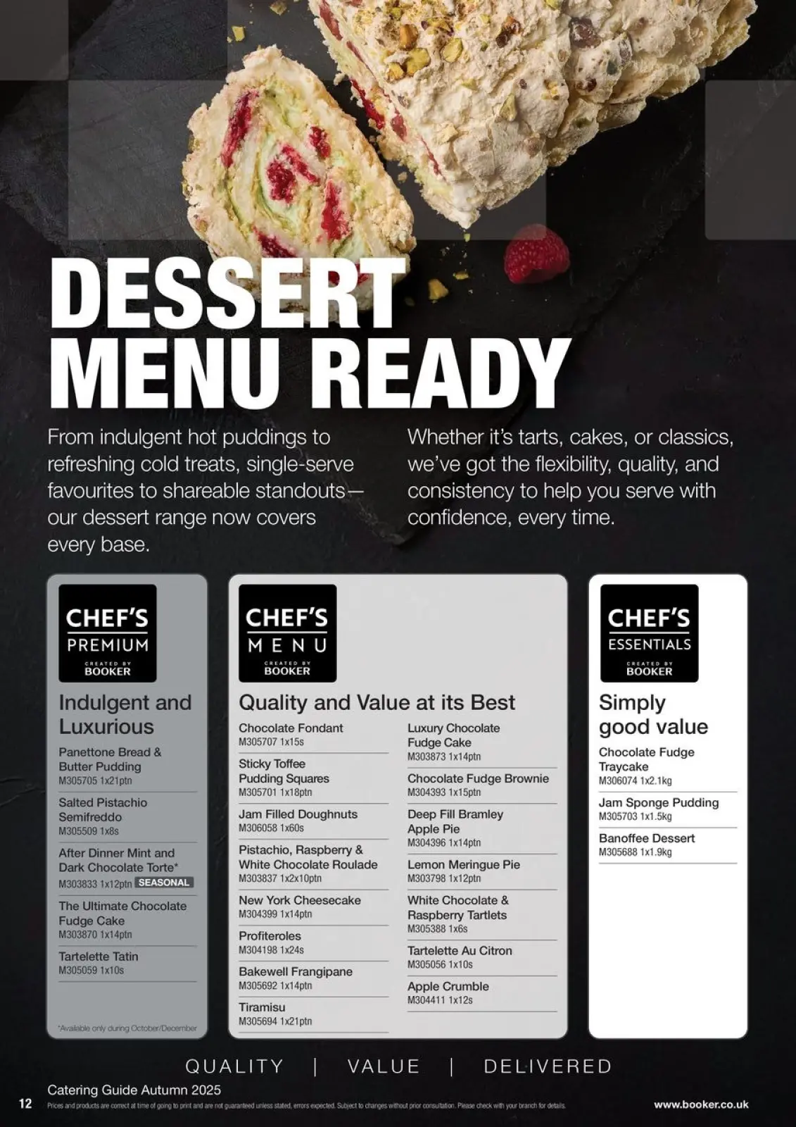 Page 12 in Everyday Low Prices at Booker Wholesale United Kingdom