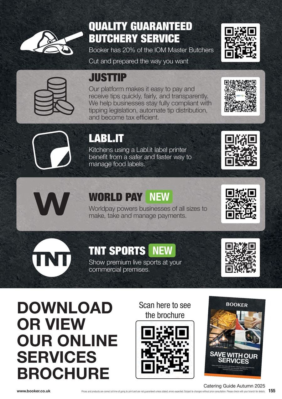 عروض جملة بوكر بريطانيا من 27 نوفمبر حتى 31 ديسمبر 2025 أسعار منخفضة كل يوم - جملة بوكر - المملكة المتحدة - 27 نوفمبر 2025 – 31 ديسمبر 2025 - صفحة 155