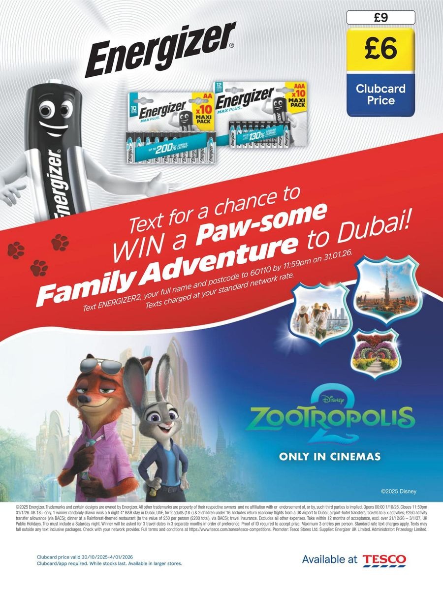 عروض تيسكو بريطانيا من 1 حتى 31 ديسمبر 2025 عروض ضخمة - تيسكو - المملكة المتحدة - 1 ديسمبر 2025 – 31 ديسمبر 2025 - صفحة 92