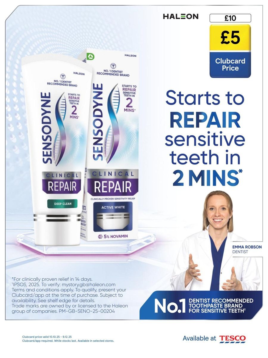 عروض تيسكو بريطانيا من 1 حتى 31 ديسمبر 2025 عروض ضخمة - تيسكو - المملكة المتحدة - 1 ديسمبر 2025 – 31 ديسمبر 2025 - صفحة 8