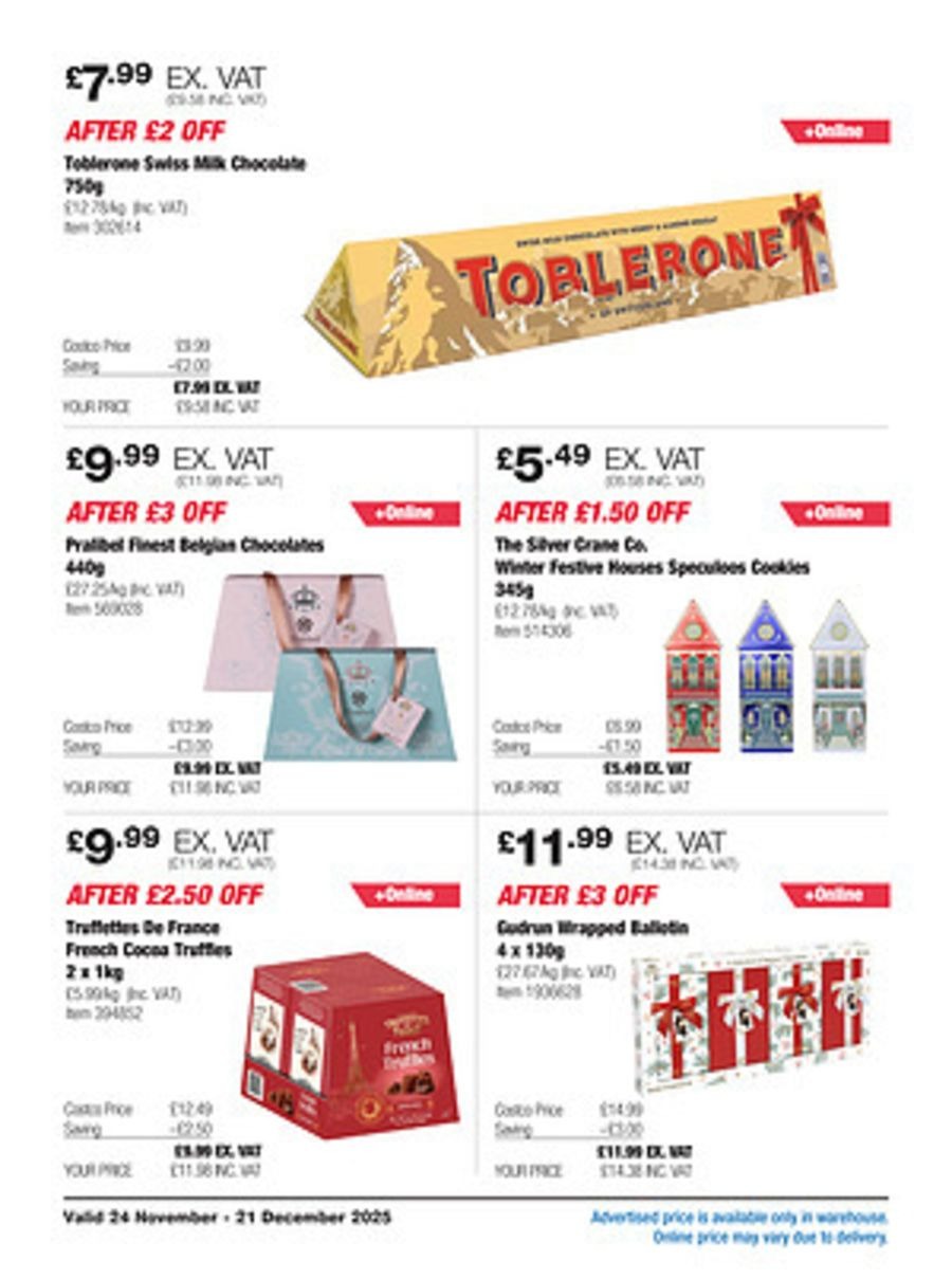 عروض كوستكو بريطانيا من 24 نوفمبر حتى 21 ديسمبر 2025 العروض الجديدة - كوستكو - المملكة المتحدة - 24 نوفمبر 2025 – 21 ديسمبر 2025 - صفحة 25